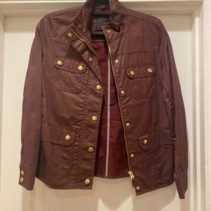 Burgundy JCrew Jacket
